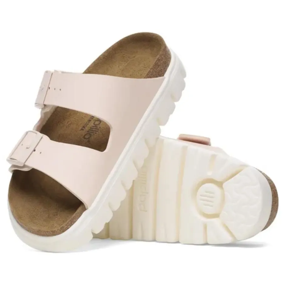 Women Birkenstock Arizona Chunky Birko-Flor - Light Rose