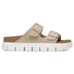 Women Birkenstock Arizona Chunky Birko-Flor - Sandcastle