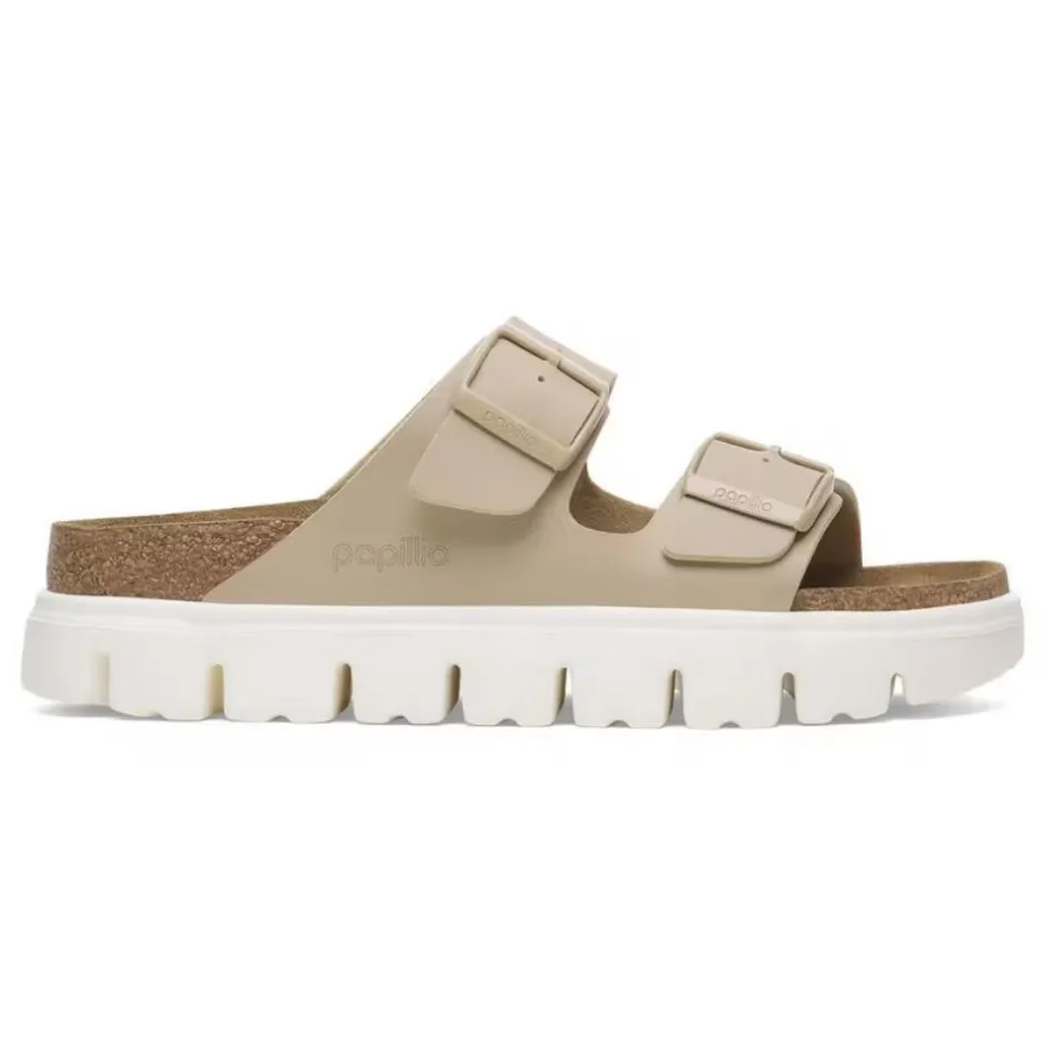 Women Birkenstock Arizona Chunky Birko-Flor - Sandcastle