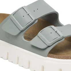 Women Birkenstock Arizona Chunky Birko-Flor - Pure Sage