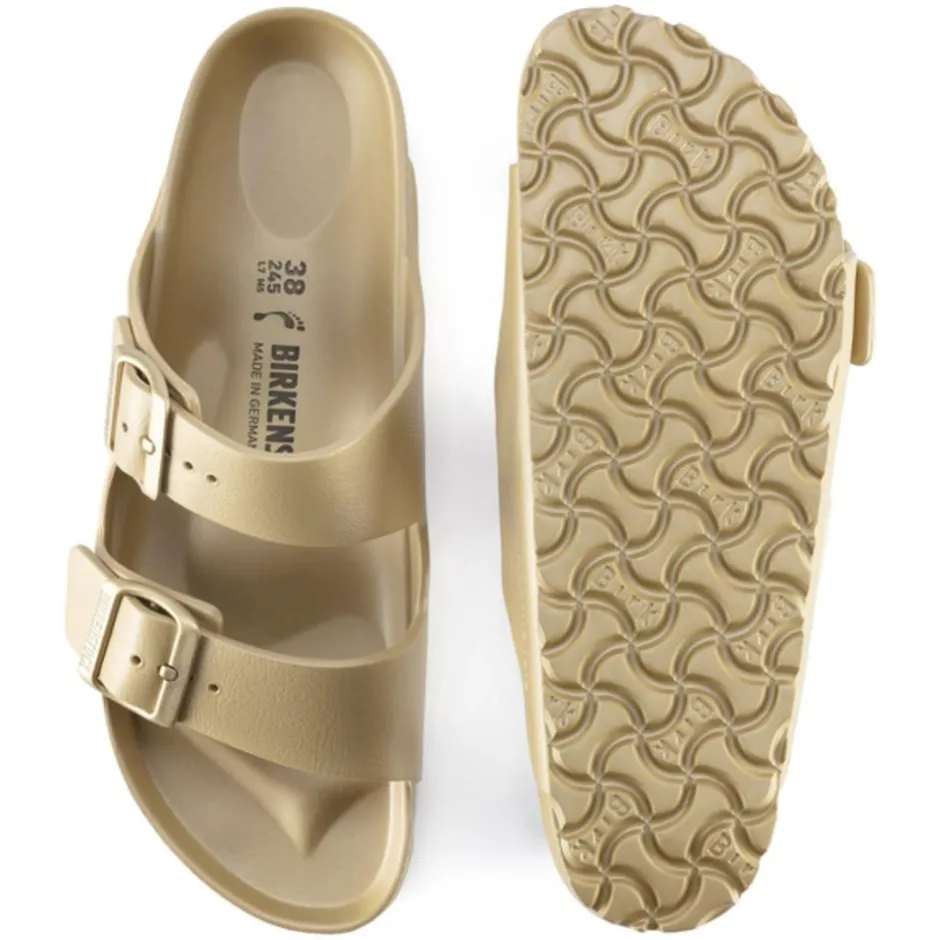 Women Birkenstock Arizona Essentials Eva - Glamour Gold