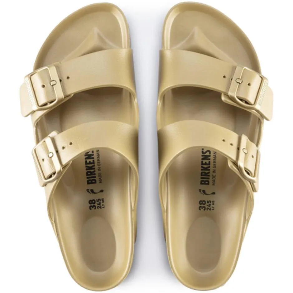 Women Birkenstock Arizona Essentials Eva - Glamour Gold