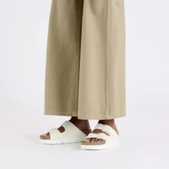 Women Birkenstock Arizona Flex Platform Bf - Eggshell