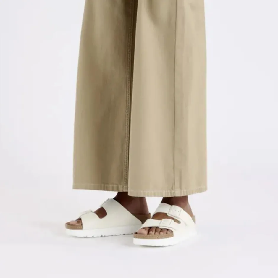 Women Birkenstock Arizona Flex Platform Bf - Eggshell