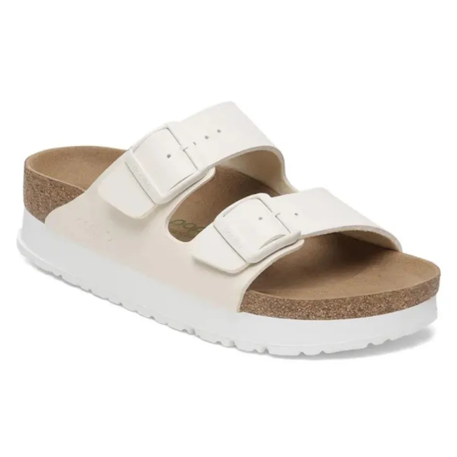 Women Birkenstock Arizona Flex Platform Bf - Eggshell