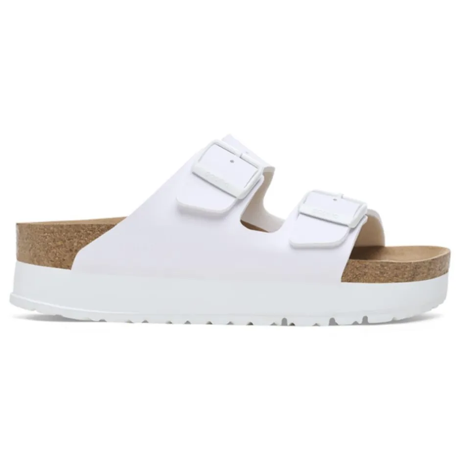 Women Birkenstock Arizona Flex Platform Bf - White