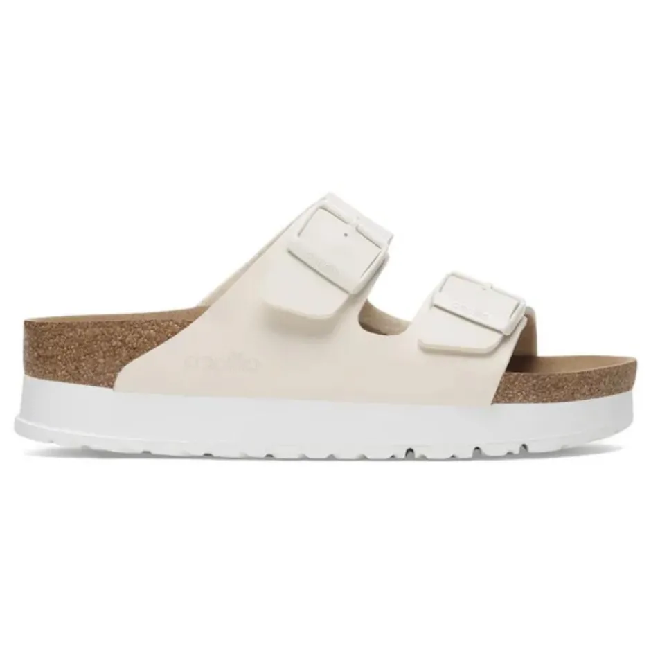 Women Birkenstock Arizona Flex Platform Bf - Eggshell