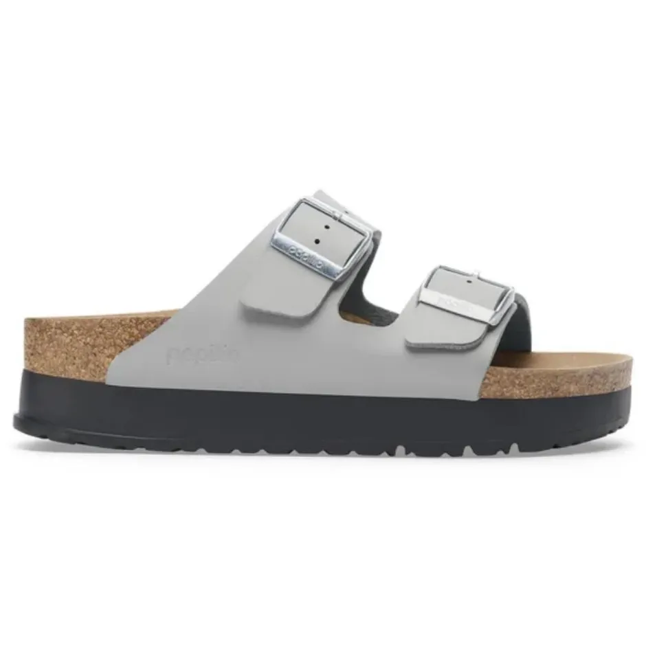 Women Birkenstock Arizona Flex Platform Bf - Stone Coin