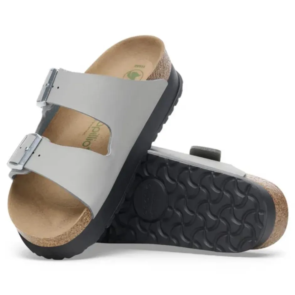 Women Birkenstock Arizona Flex Platform Bf - Stone Coin