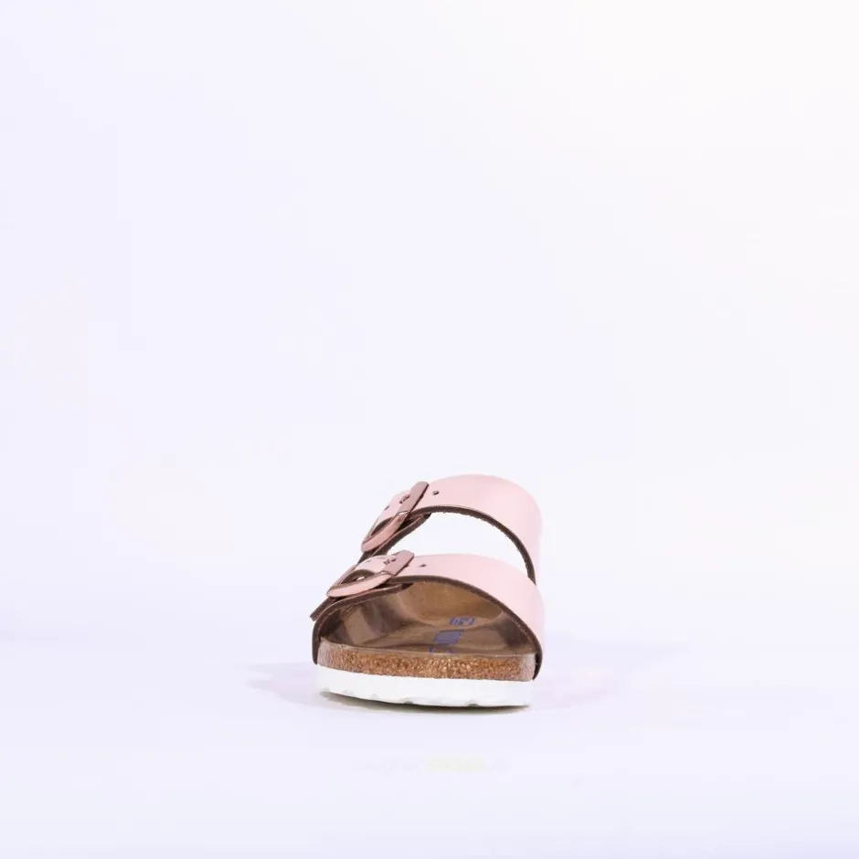 Women Birkenstock Arizona Soft Footbed - Metallic Copper