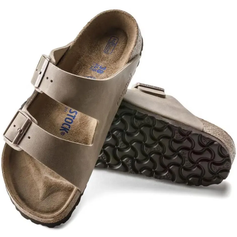 Women Birkenstock Arizona Soft Footbed Oiled - Tabacco Brown