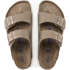 Women Birkenstock Arizona Soft Footbed Oiled - Tabacco Brown
