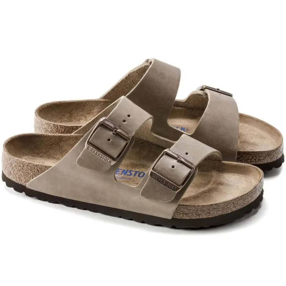Women Birkenstock Arizona Soft Footbed Oiled - Tabacco Brown