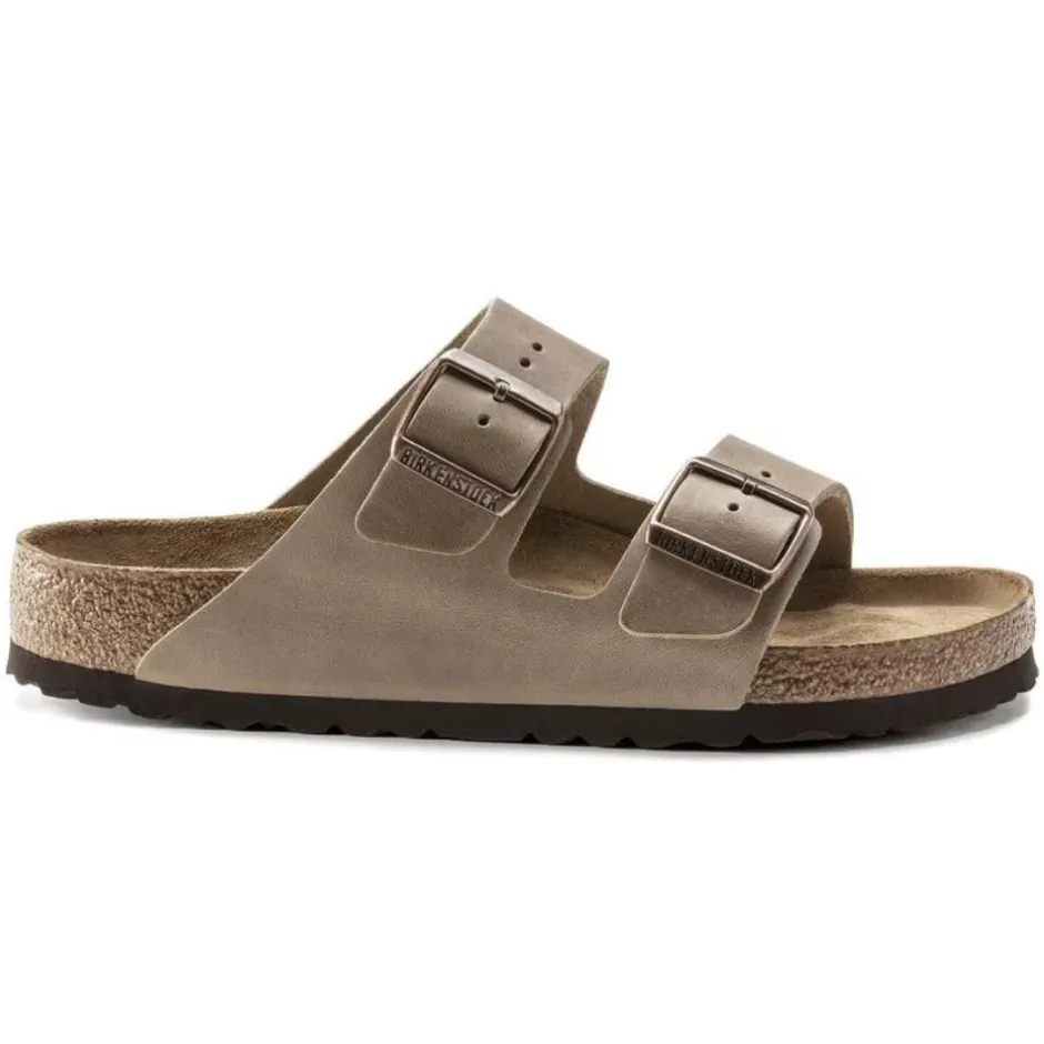 Women Birkenstock Arizona Soft Footbed Oiled - Tabacco Brown