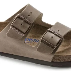 Women Birkenstock Arizona Soft Footbed Oiled - Tabacco Brown