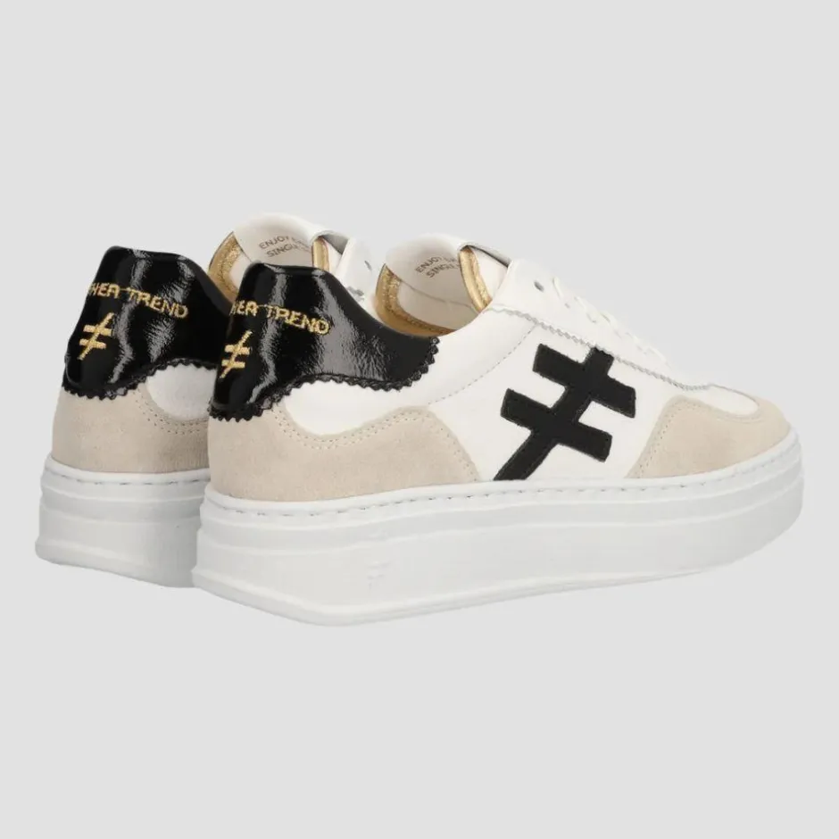Women Another Trend Athletic Platform Trainer - Blanco