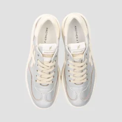Women Another Trend Athletic Platform Trainer - Silver Cream