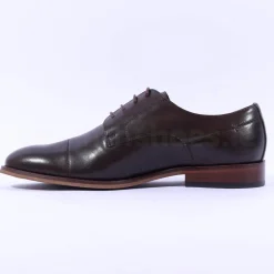 Tommy Bowe Athletic Toe Cap - Brown Leather