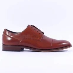 Tommy Bowe Athletic Toe Cap - Tan Leather