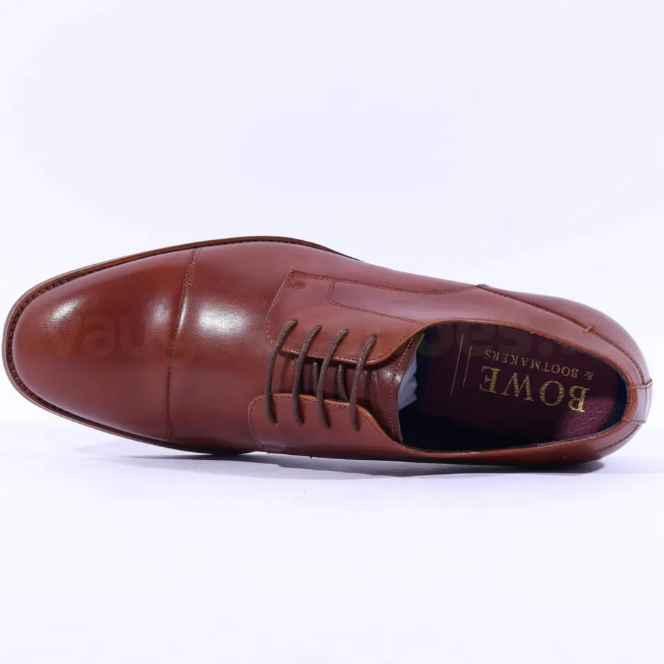 Tommy Bowe Athletic Toe Cap - Tan Leather