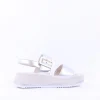 Women Gabor Aviemore Slingback Wedge Sandal - Silver Combi