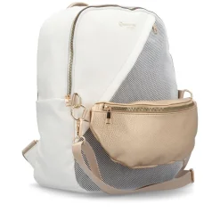 Remonte Backpack Bag - White Gold Combi