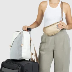 Remonte Backpack Bag - White Gold Combi