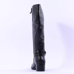 Women Tamaris Baku Knee High Boot - Black Leather