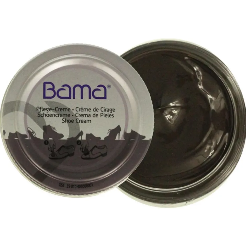 Bama Shoe Care Bama Shoe Cream Jar 50Ml - Dark Brown