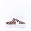 Women Victoria Barcelona Platform Lace Trainer - Leopard Print