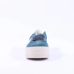 Women Victoria Barcelona Platform Laced T Toe - Petrol