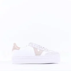 Women Victoria Barcelona Platform Suede T Toe - Hielo
