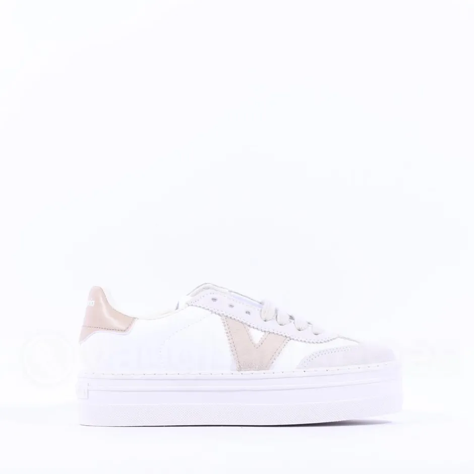 Women Victoria Barcelona Platform Suede T Toe - Hielo