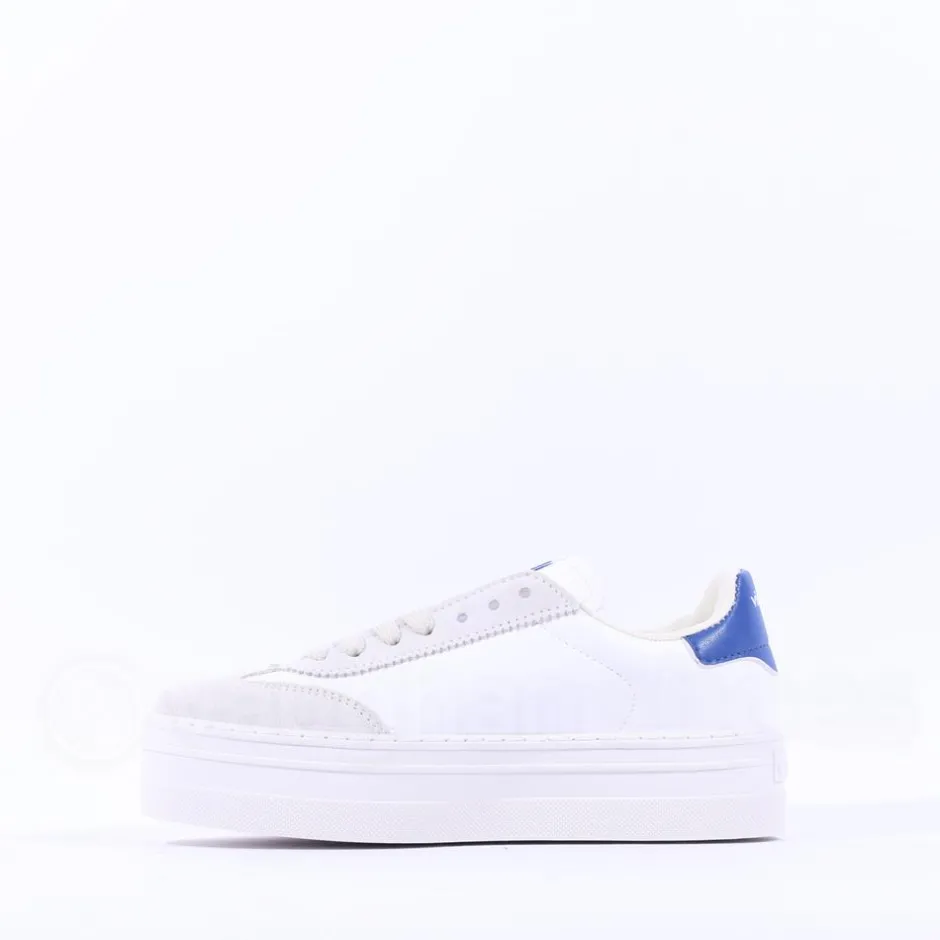 Women Victoria Barcelona Platform Suede T Toe - Royal