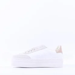 Women Victoria Barcelona Platform Suede T Toe - Hielo