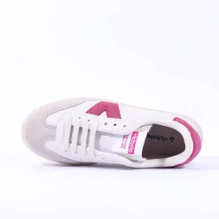 Women Victoria Barcelona Platform Suede T Toe - Frambuesa