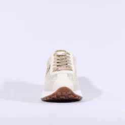 Women Tommy Bowe Ladies Barford Waffle Trainer - Gold Shimmer