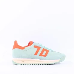 Women Back 70 Barkley Retro Nylon Jogger - Mint Orange