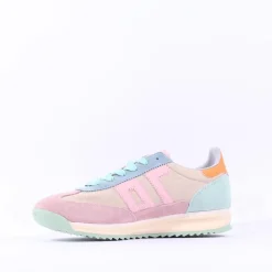 Women Back 70 Barkley Retro Nylon Jogger - Pastel Multi
