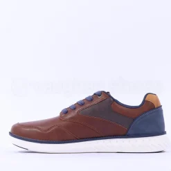 Tommy Bowe Barrett Laced Casual Shoe - Camel