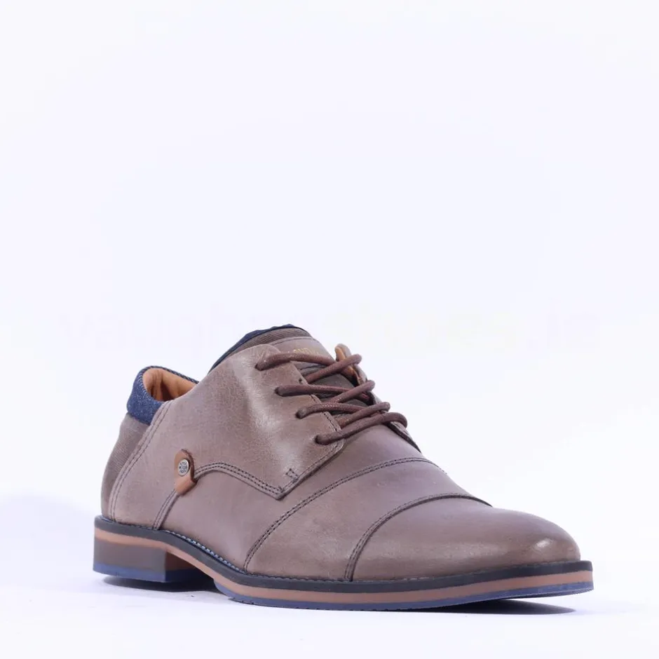 Tommy Bowe Bazan Toe Cap Shoe - Slate