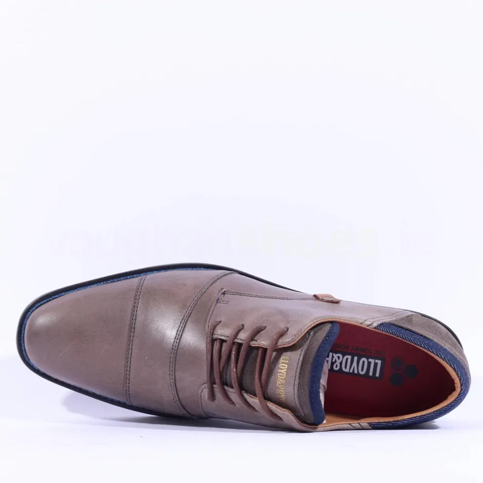 Tommy Bowe Bazan Toe Cap Shoe - Slate