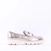 Women Marco Tozzi Bello Chunky Slip On Loafer - Platinum