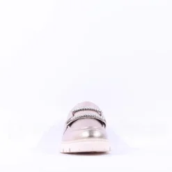 Women Marco Tozzi Bello Chunky Slip On Loafer - Platinum