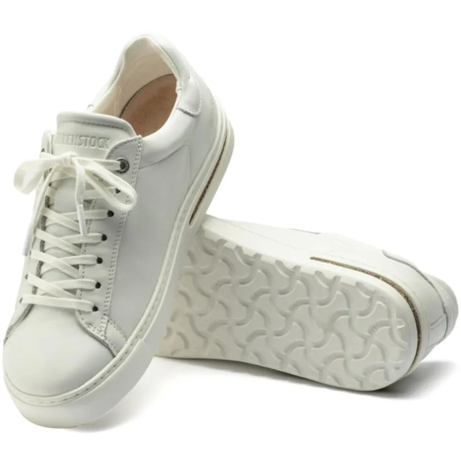 Women Birkenstock Bend Low Natural Leather - White