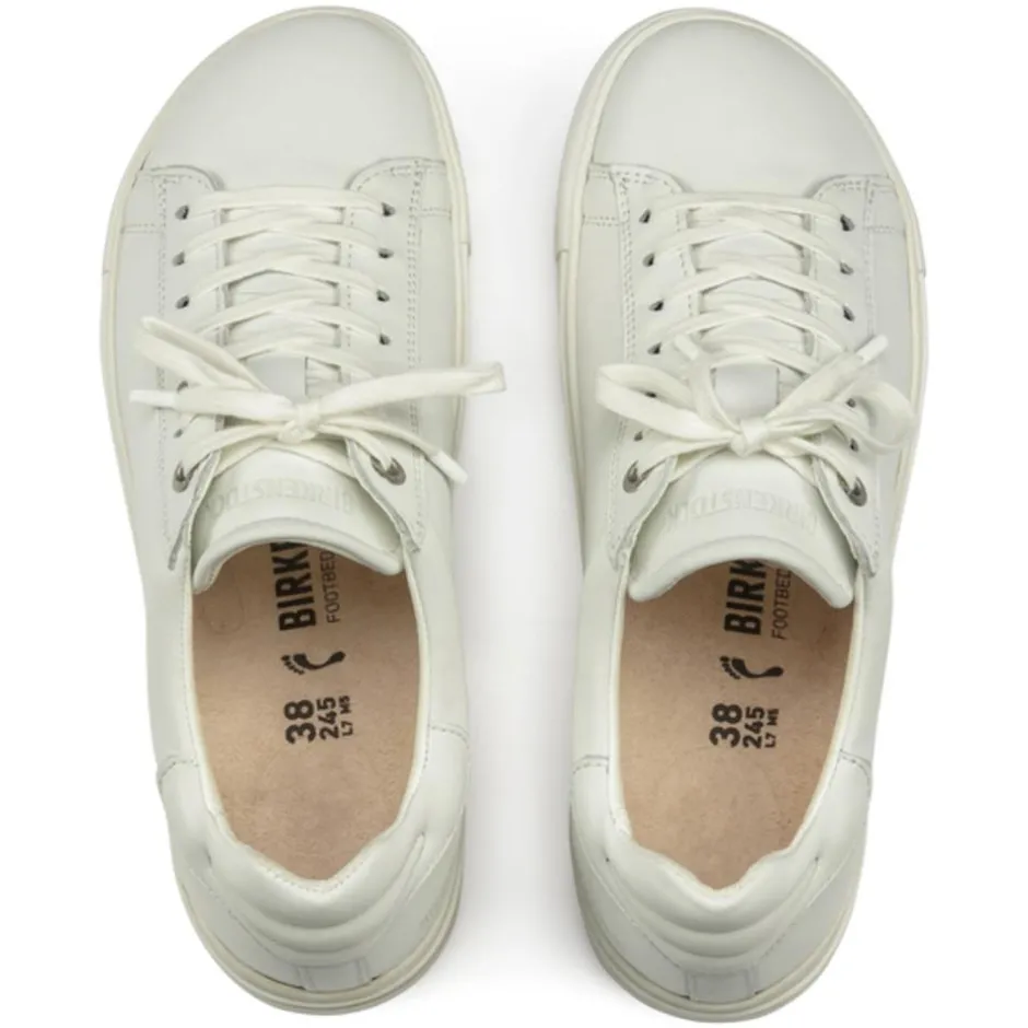 Women Birkenstock Bend Low Natural Leather - White