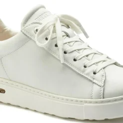 Women Birkenstock Bend Low Natural Leather - White