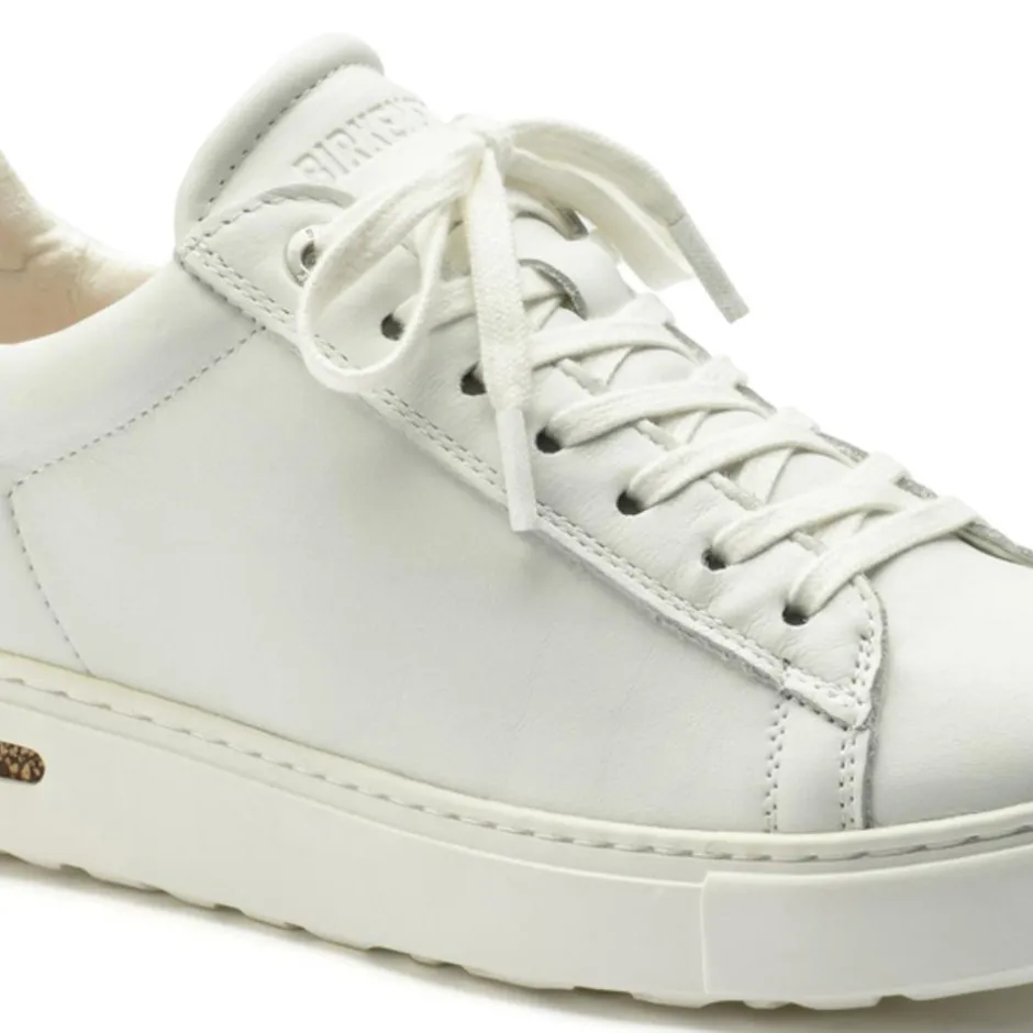 Women Birkenstock Bend Low Natural Leather - White