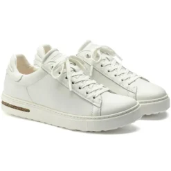 Women Birkenstock Bend Low Natural Leather - White