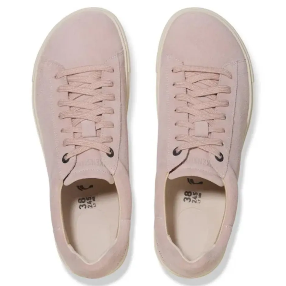 Women Birkenstock Bend Low Suede Trainer - Light Rose